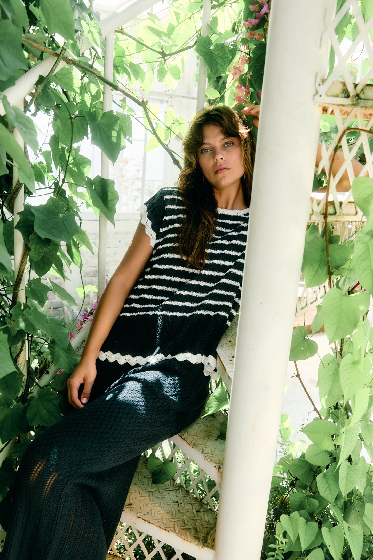 Ida Knit Skirt - Navy