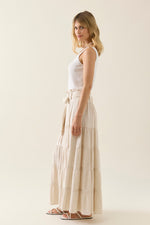 Ingrid Maxi Skirt - Canvas