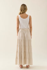 Ingrid Maxi Skirt - Canvas