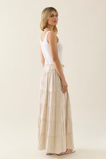 Ingrid Maxi Skirt - Canvas