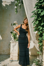 Ida Knit Tank Dress - Navy