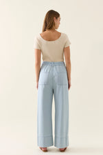 Sofie Denim Pant - Sky