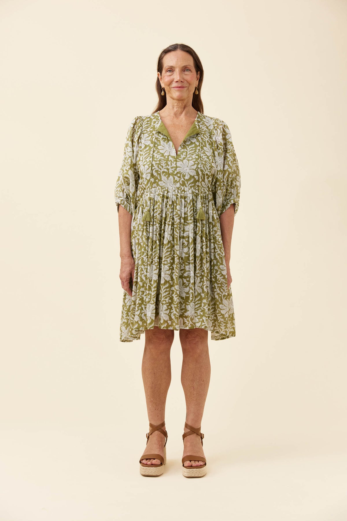 Wilma Dress from Isle of Mine - Olive