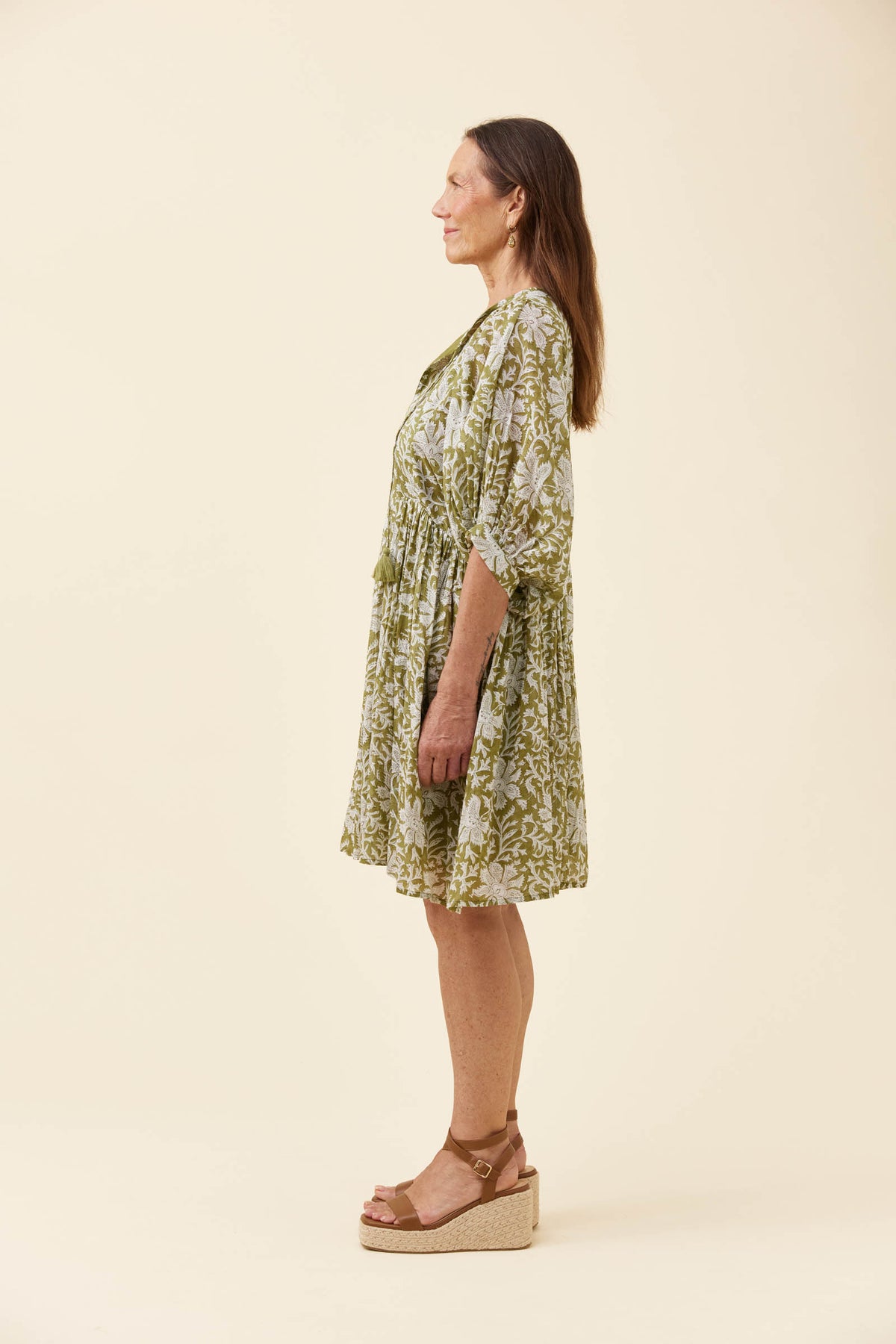 Wilma Dress from Isle of Mine - Olive