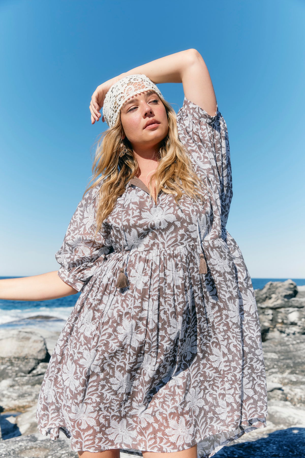 Wilma Dress from Isle of Mine - Taupe