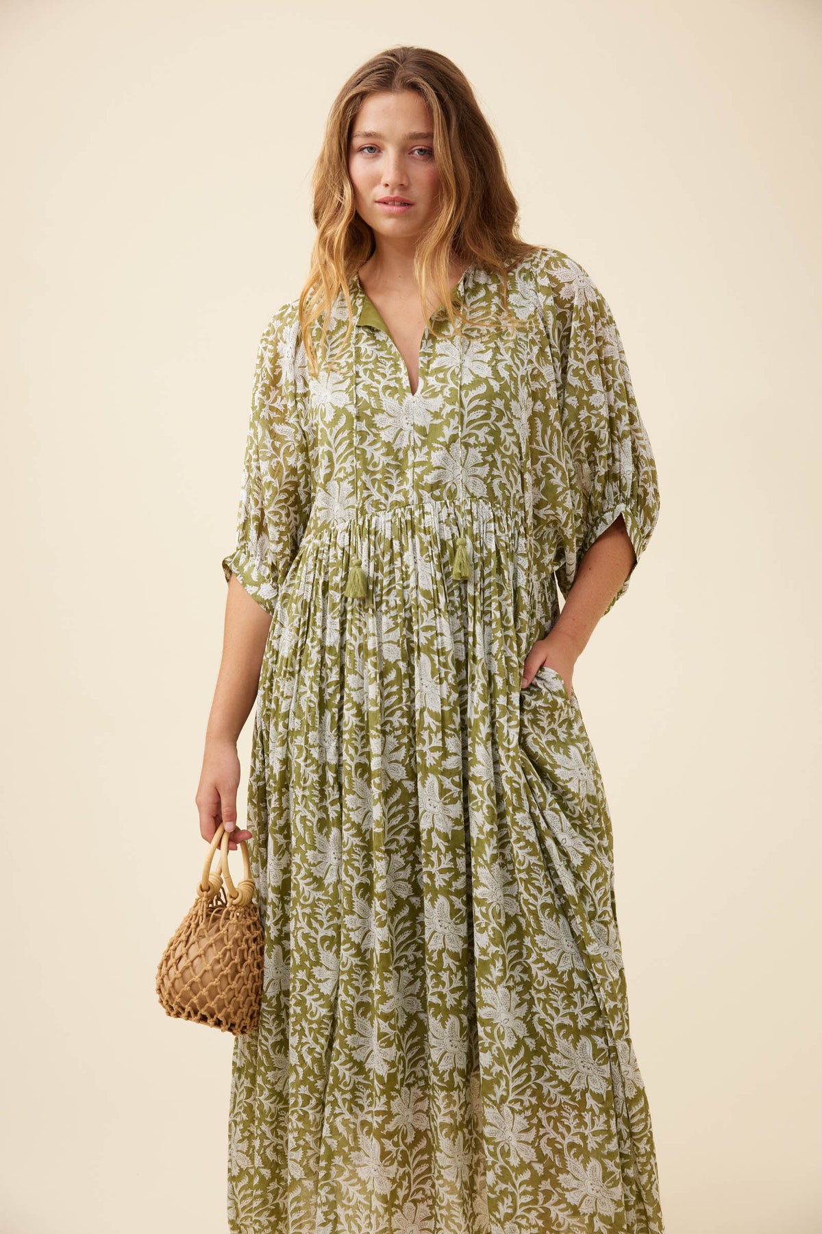 Wilma Maxi from Isle of Mine - Olive
