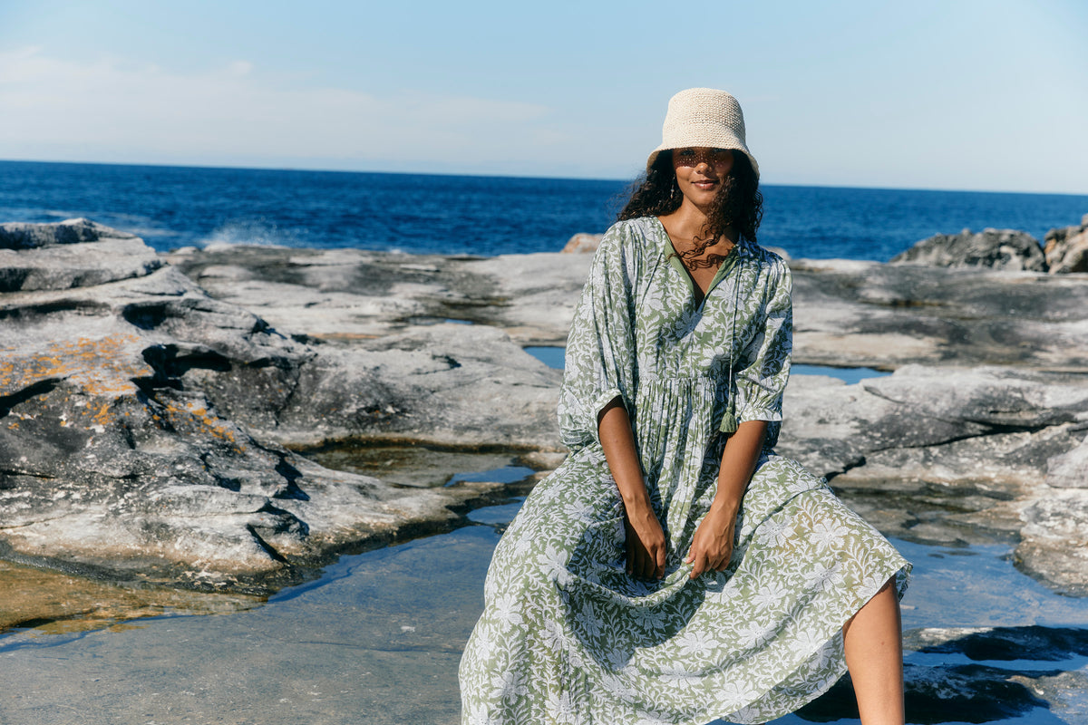 Wilma Maxi from Isle of Mine - Olive