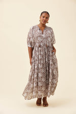 Wilma Maxi Dress from Isle of Mine - Taupe