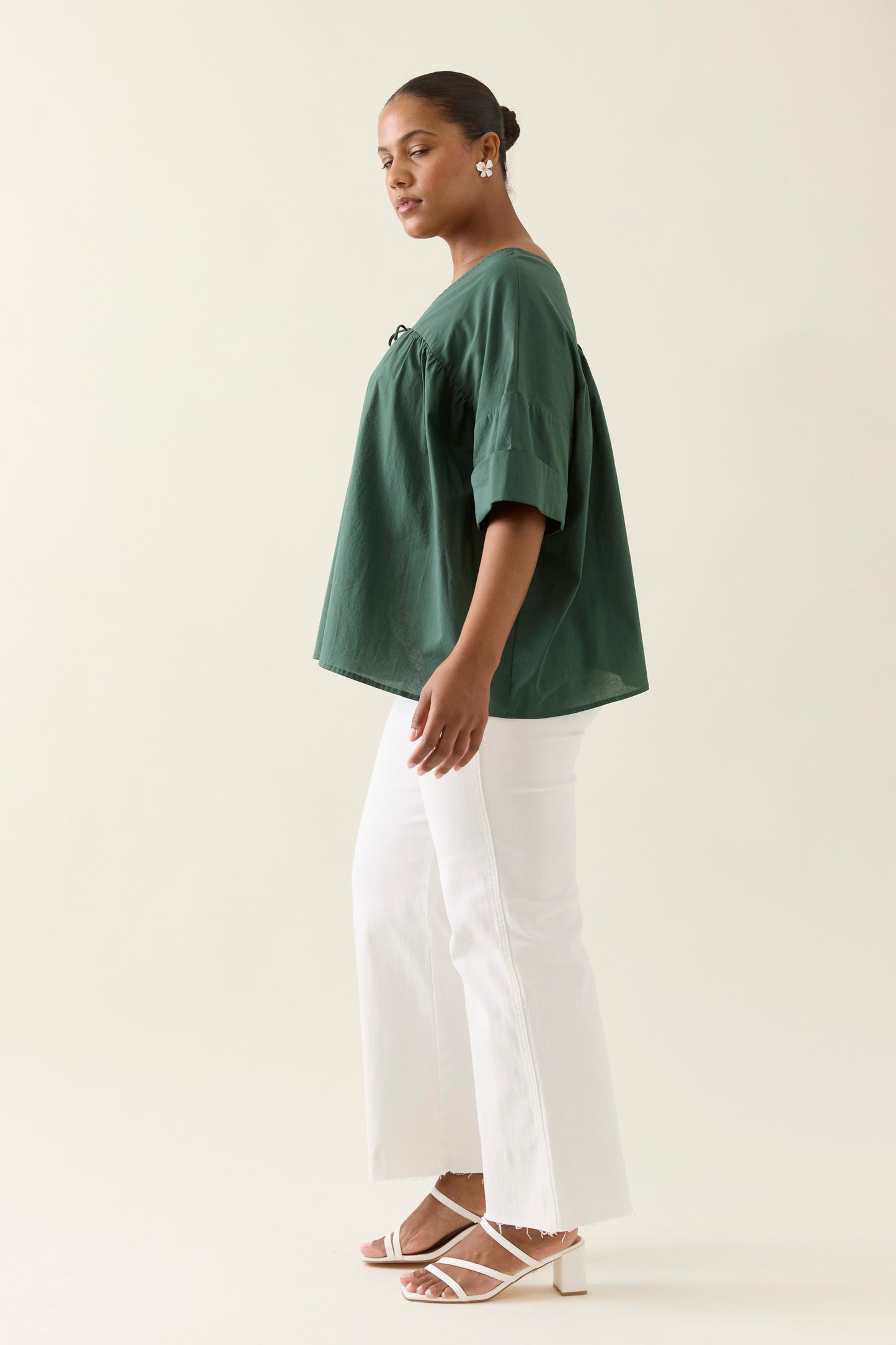 Aurora Relaxed Top -Myrtle