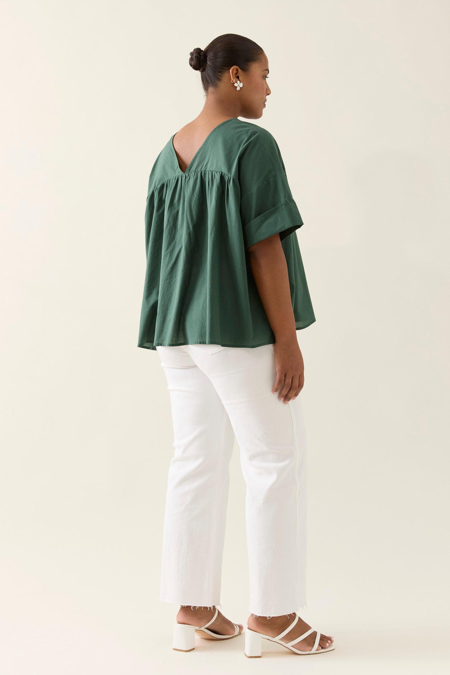 Aurora Relaxed Top -Myrtle
