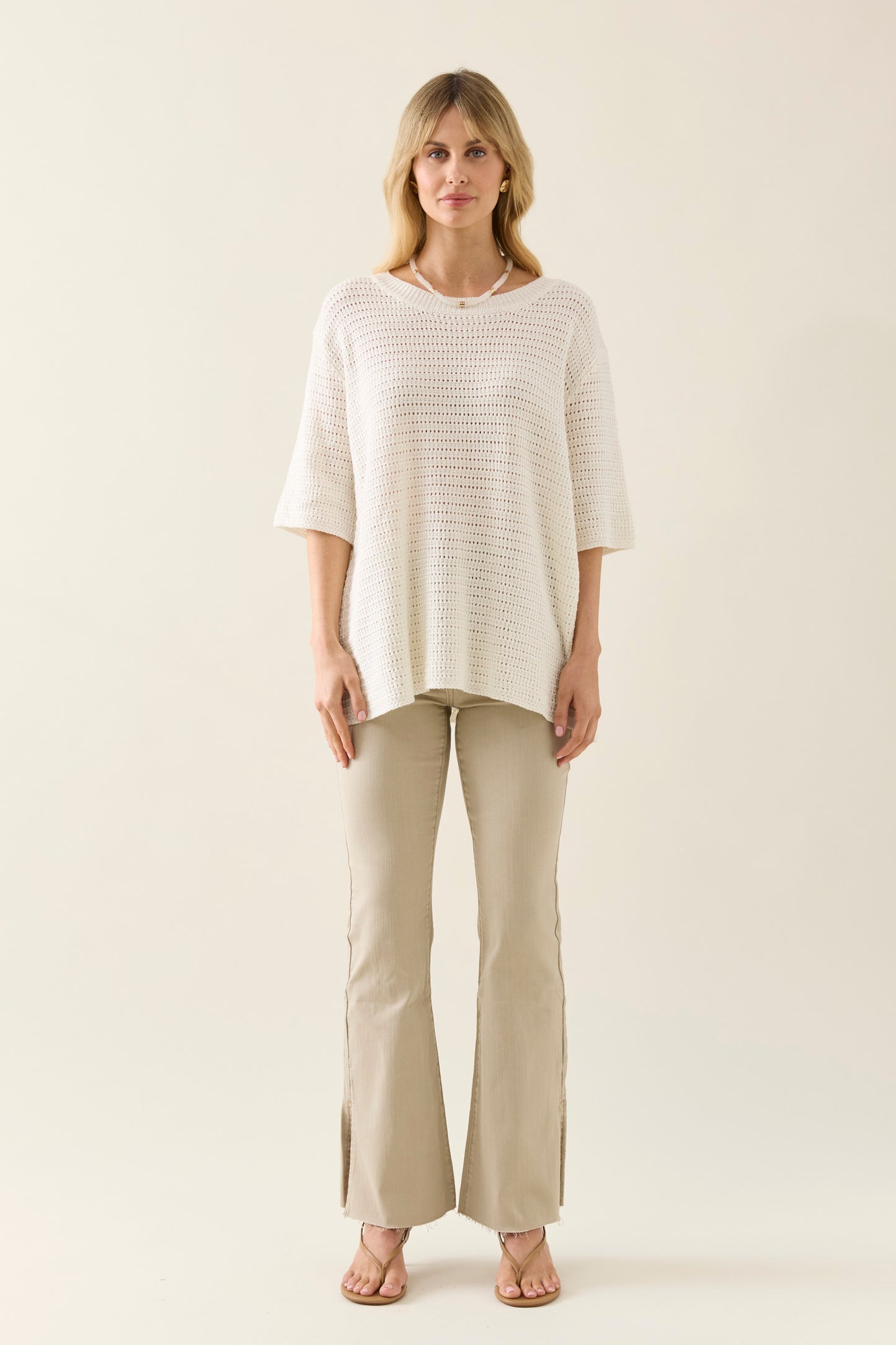 Sylvie Knit T-shirt - Lotus