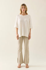 Sylvie Knit T-shirt - Lotus