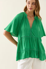 Oline Top - Green