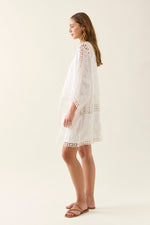 Oline Lace Kimono - Lotus