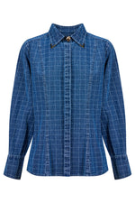 Sloane Denim Shirt from Isle of Mine - Denim Check