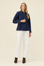 Sloane Denim Shirt from Isle of Mine - Indigo