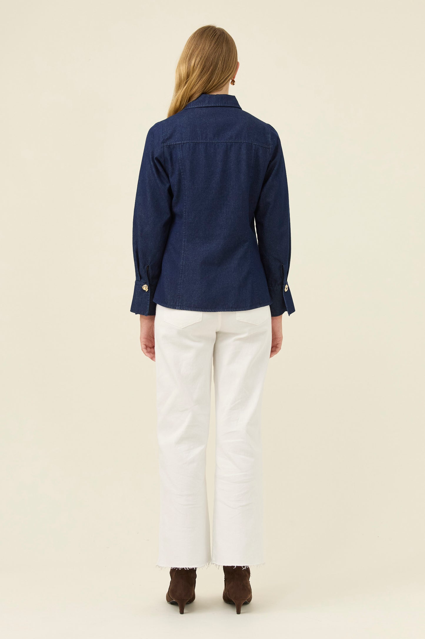 Sloane Denim Shirt from Isle of Mine - Indigo