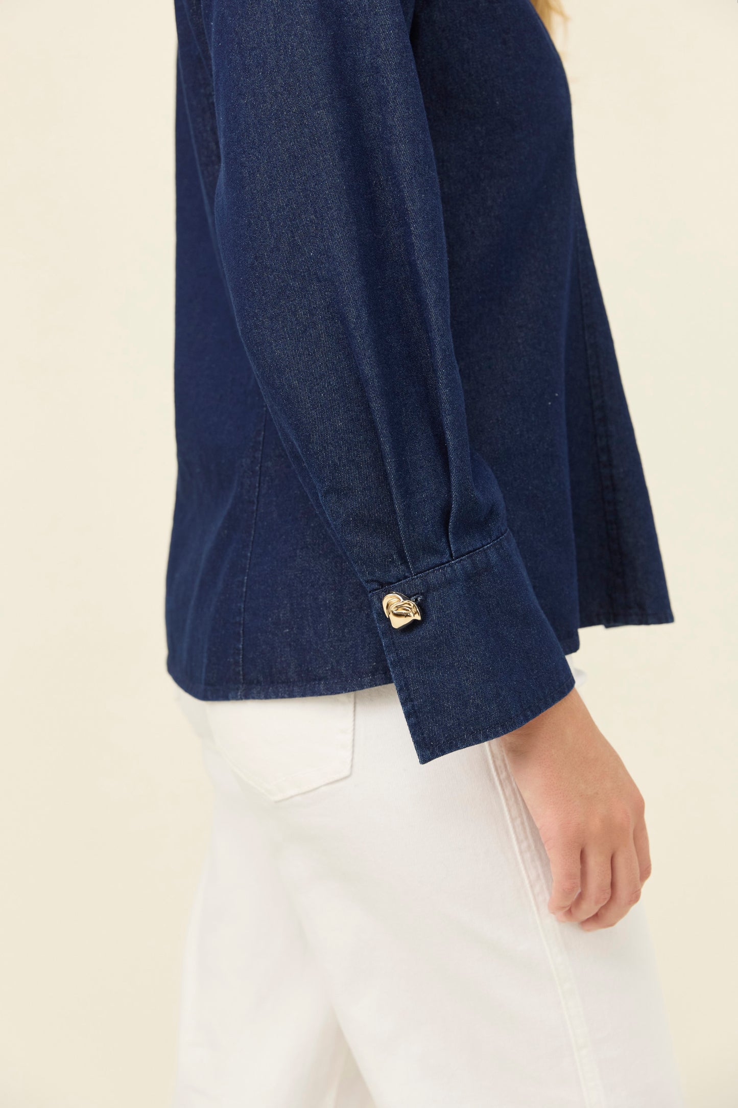 Sloane Denim Shirt from Isle of Mine - Indigo