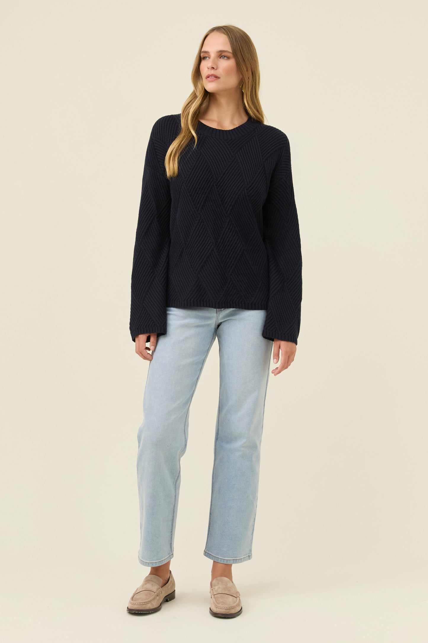 Sadie Jumper from Isle of Mine - Navy