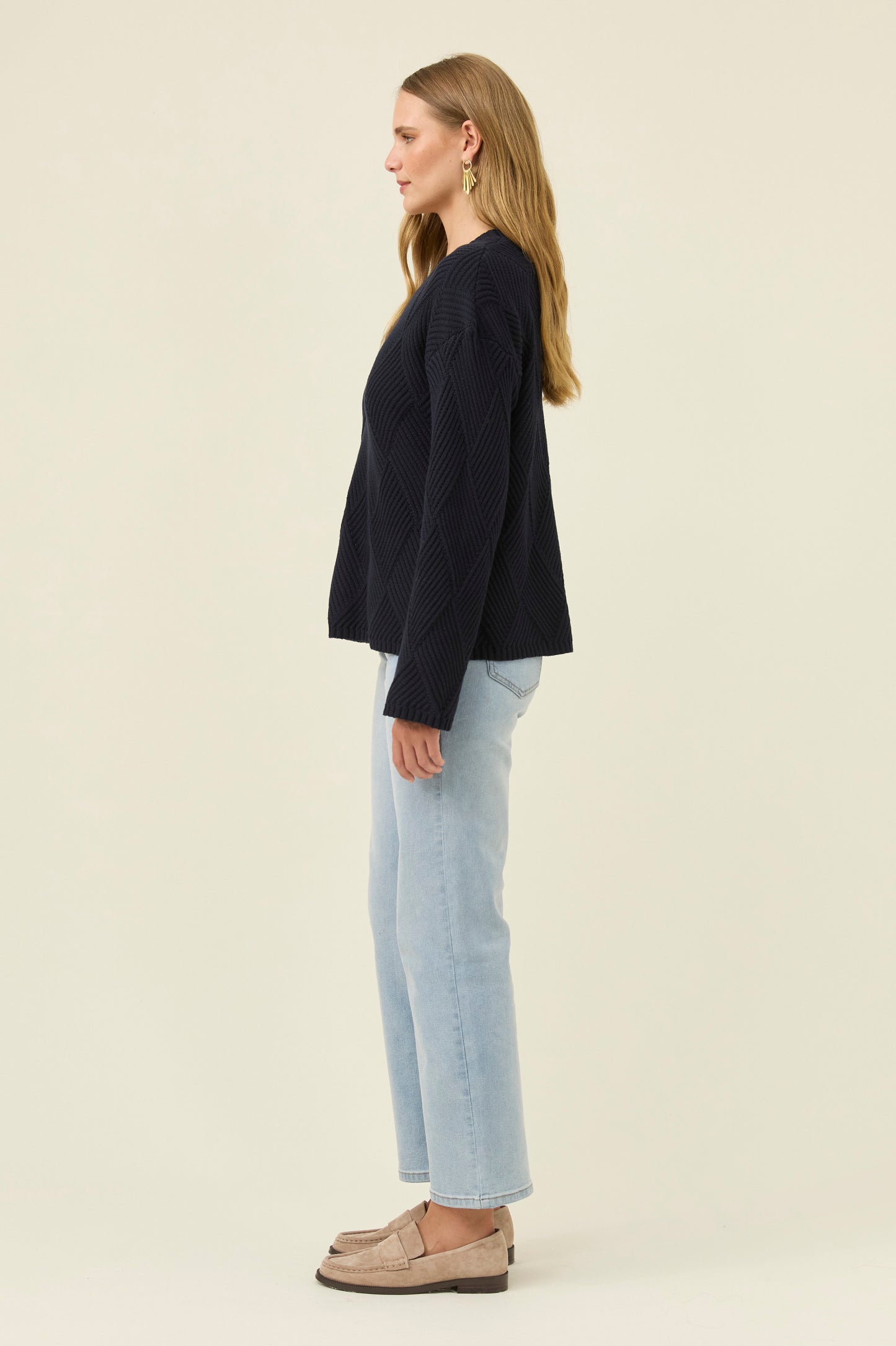 Sadie Jumper from Isle of Mine - Navy