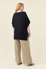 Sadie Knit Top from Isle of Mine - Navy