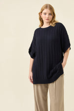 Sadie Knit Top from Isle of Mine - Navy