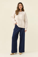Mckenna Jumper from Isle of Mine - Ivory colour