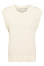 Darby Knit Vest from Isle of Mine - Ivory