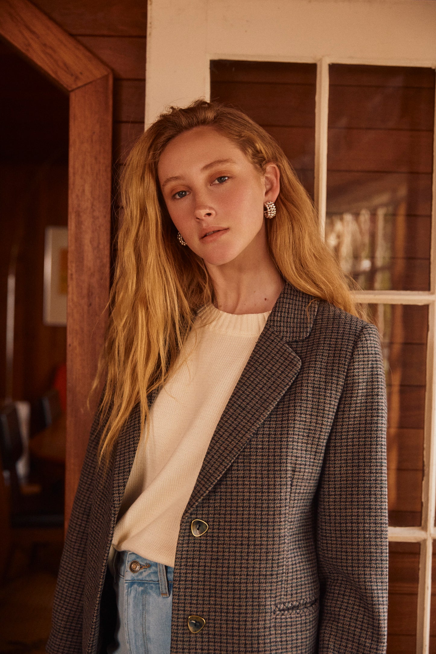 Darby Knit Vest from Isle of Mine - Ivory