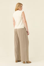 Darby Knit Vest from Isle of Mine - Ivory
