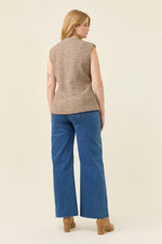 Cassidy Vest from Isle of Mine- Taupe