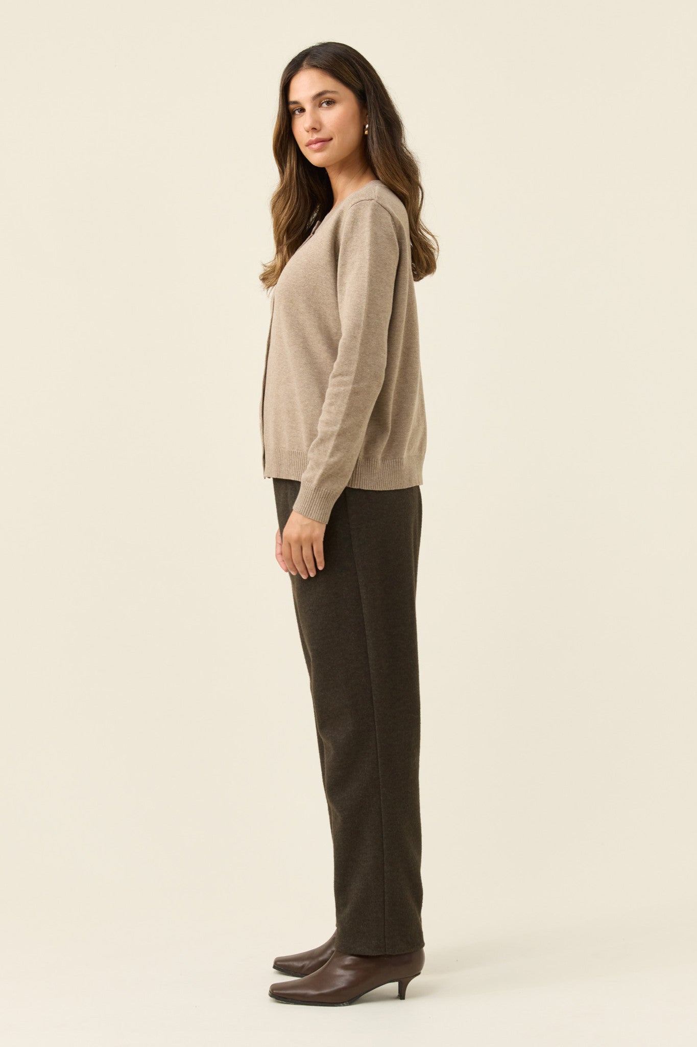 Darby Cardigan from Isle of Mine - Stone