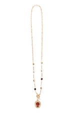 Darby Long Necklace - Gold