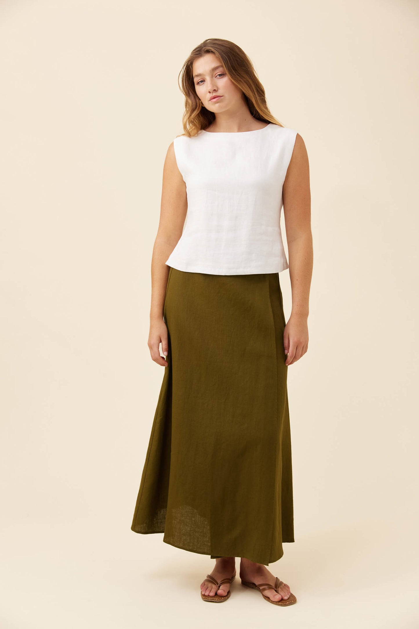 Anita Tank Top from Isle of Mine - White