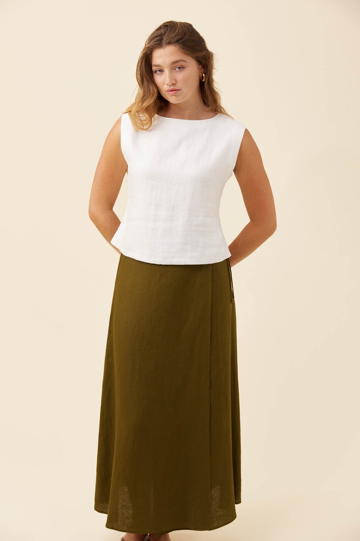 Anita Tank Top from Isle of Mine - White
