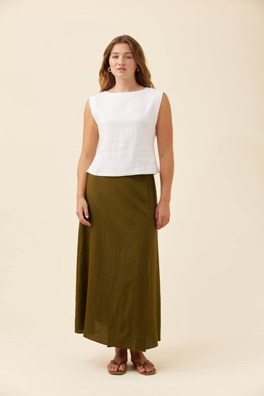 Anita Tank Top from Isle of Mine - White
