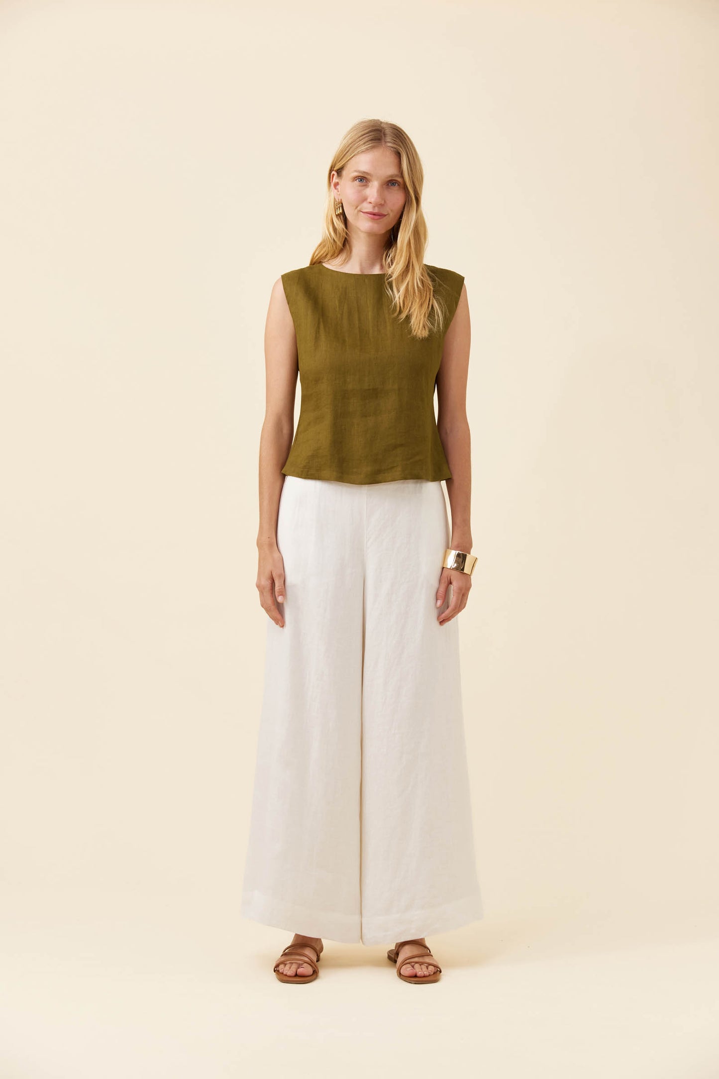 Anita Tank Top from Isle of Mine - Olive