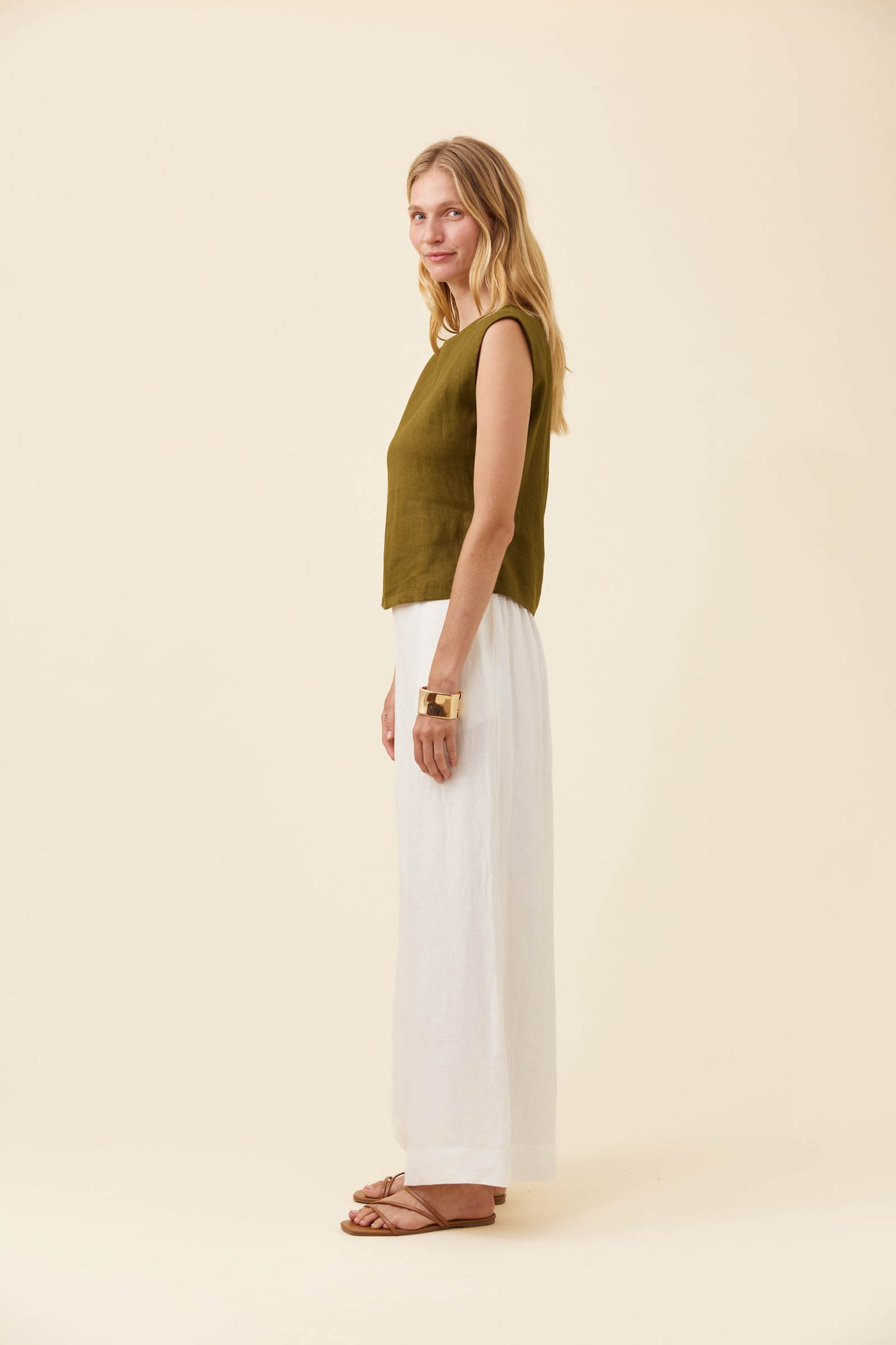 Anita Tank Top from Isle of Mine - Olive