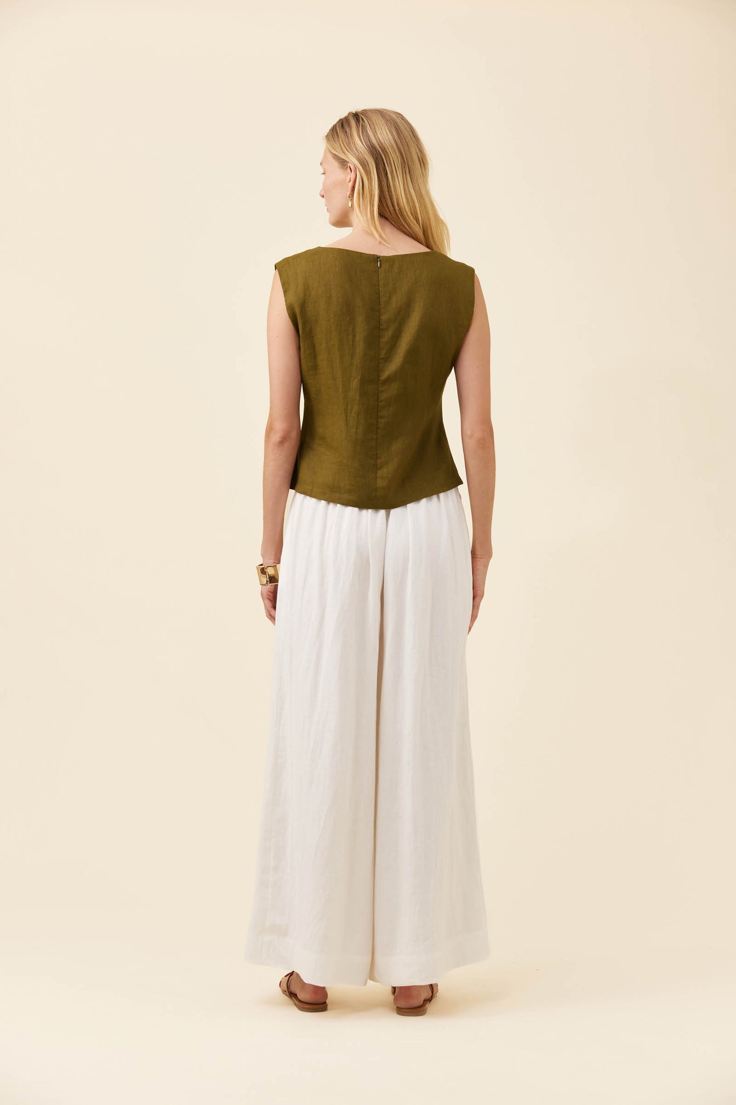 Anita Tank Top from Isle of Mine - Olive