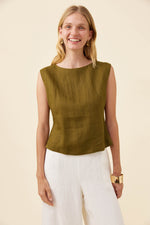 Anita Tank Top from Isle of Mine - Olive