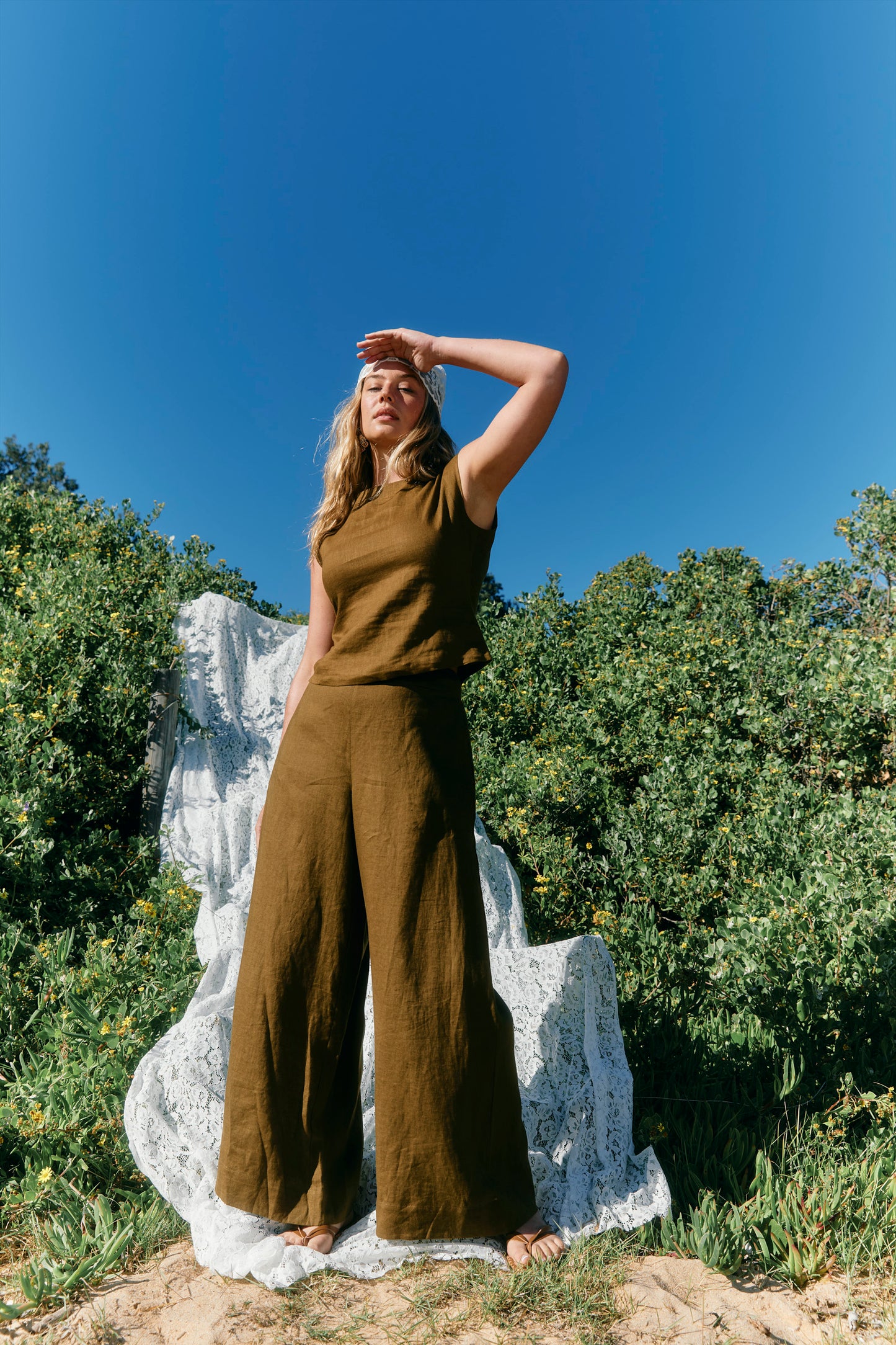 Anita pant from Isle of Mine - Olive