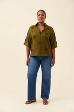 Anita Shirt from Isle of Mine - Olive