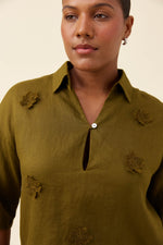 Anita Shirt from Isle of Mine - Olive