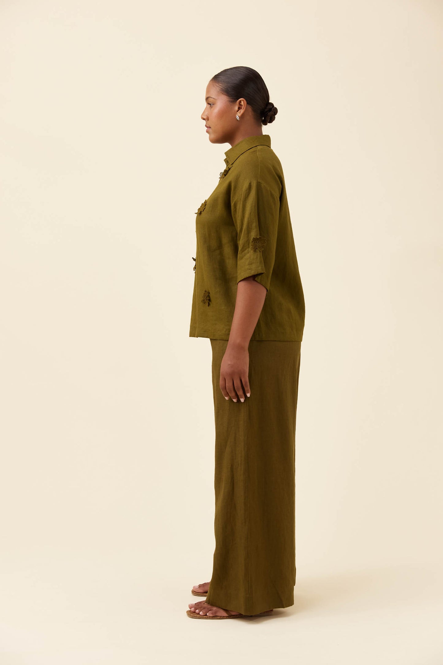 Anita Shirt from Isle of Mine - Olive