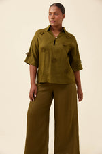 Anita Shirt from Isle of Mine - Olive