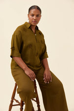 Anita Shirt from Isle of Mine - Olive
