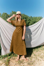 Anita Maxi Dress from Isle of Mine - Olive