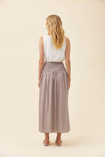 Lyndell Maxi Skirt from Isle of Mine - Taupe