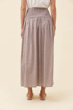 Lyndell Maxi Skirt from Isle of Mine - Taupe