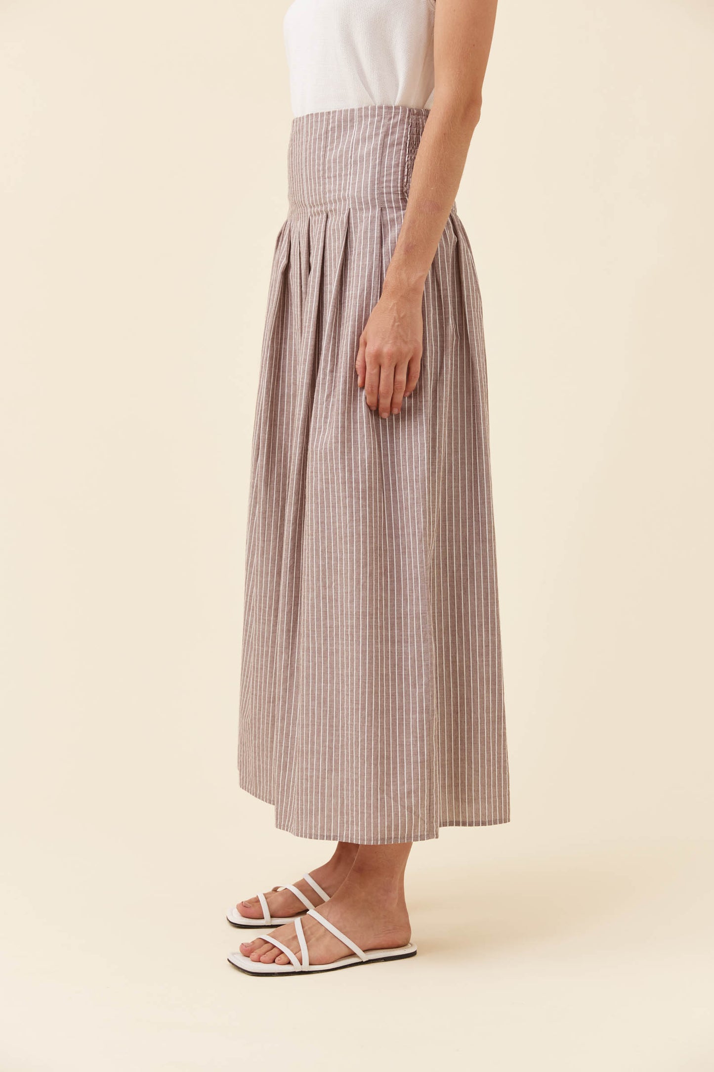 Lyndell Maxi Skirt from Isle of Mine - Taupe